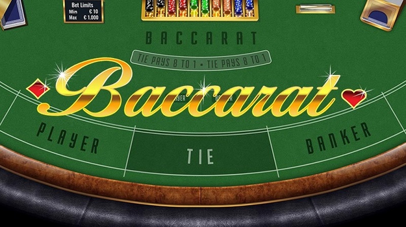 Baccarat là trò chơi đặt cược có nguồn gốc từ châu Âu