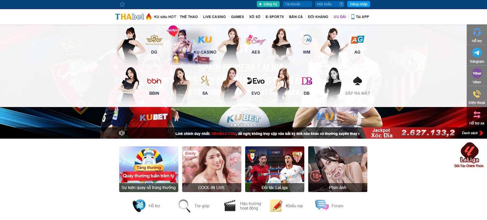 Thabet xứng đáng trở thành thương hiệu Casino top đầu hiện nay